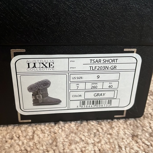 Gray Short Boots - Picture 5 of 5